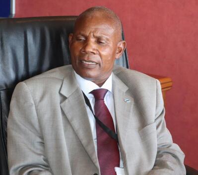 Coordinator of Botswana's presidential Covid-19 task force Dr Kereng Masupa.