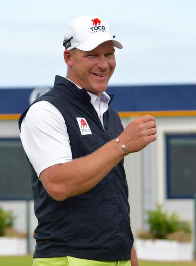 SA pro golfer Shaun Norris smiles