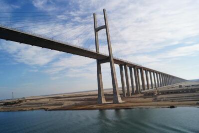 Bridge over Suez Canal.