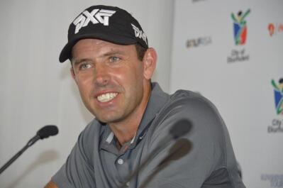 Charl Schwartzel at the SA Open earlier this year