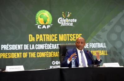 Newly-elected Confederation of African Football(CAF) president Patrice Motsepe