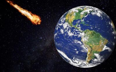 Asteroid heads towards Earth.