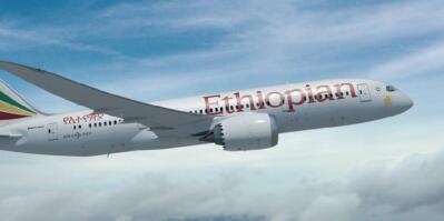 Ethiopian Airlines aeroplane.
