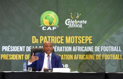 Newly elected Confederation of African Football(CAF) president Patrice Motsepe