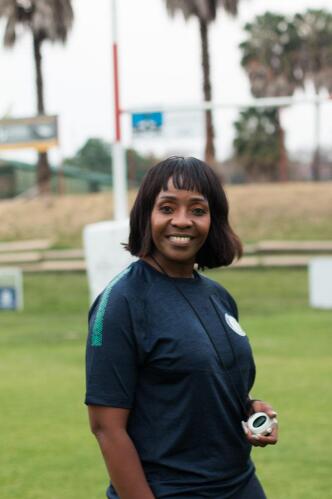 Zimbabwe Rugby board member Abigail Kawonza