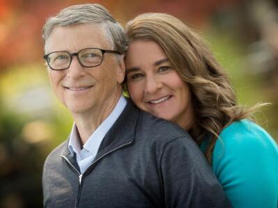 Bill and Melinda Gates.