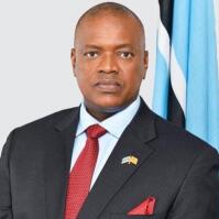 Botswana President Mokgweetsi Masisi.